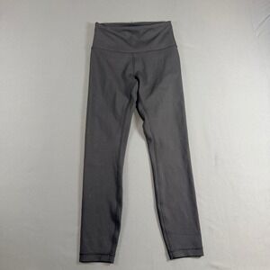 Lululemon Align Cropped Pants Jet Black Size 6